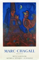 Marc Chagall: BONJOUR PARIS, 1972