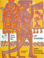 HAP Grieshaber: Galerie Schmcking 1991