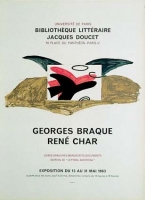 Georges Braque: Bibliothque Jacques Doucet 1963