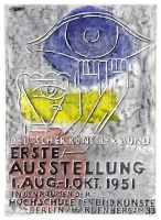 Willi Baumeister: Deutscher Künstlerbund, 1951
