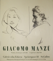 Giacomo Manz: Galerie im Erker, 1960