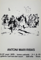 Antoni Maria Ribas: Galerie Van der Voort, 1975