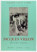Jacques Villon: Galerie Louis Carr, 1954