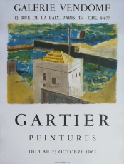 Pierre Gartier: Galerie Vendome, 1965