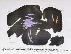 Grard Schneider: Galerie Der Spiegel, 1957