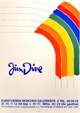 Jim Dine: Nrnberger Kunstvein Mnchen, 1969