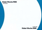 Ruedi Baur: Kieler Woche 1986