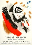 Andr Masson: Galerie Louis Leiris, 1957