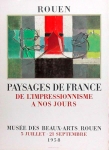 Jacques Villon: Musée des Beaux-Arts, 1958