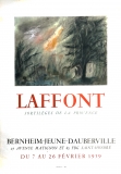Laffont: Galerie Bernheim-Jaune, 1959